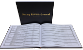 Hard Bound Notary Journal